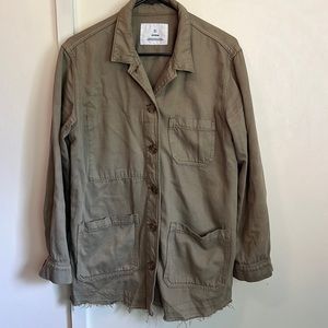 Button down shirt jacket / shacket